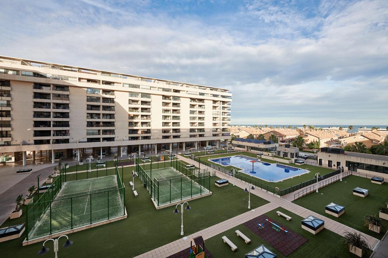 Sea View Modern Flat Appartement Alboraia Buitenkant foto